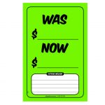 Green Was/Now Windscreen Sticker